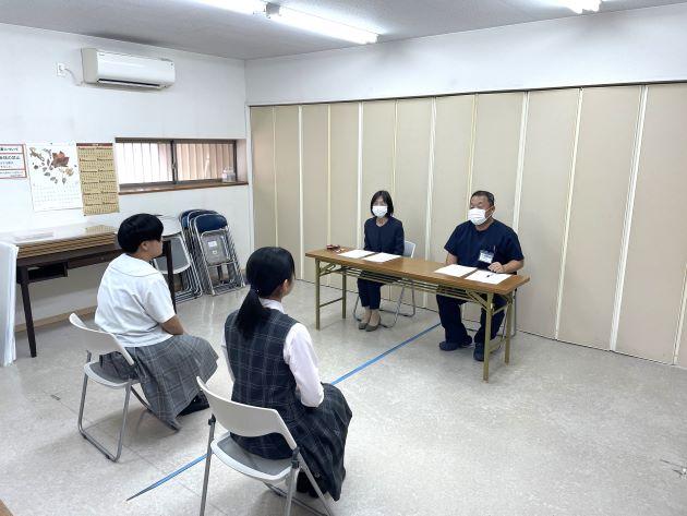 看護学校受験生のための模擬面接を行いました！